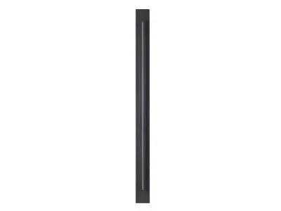 black LED wall sconce