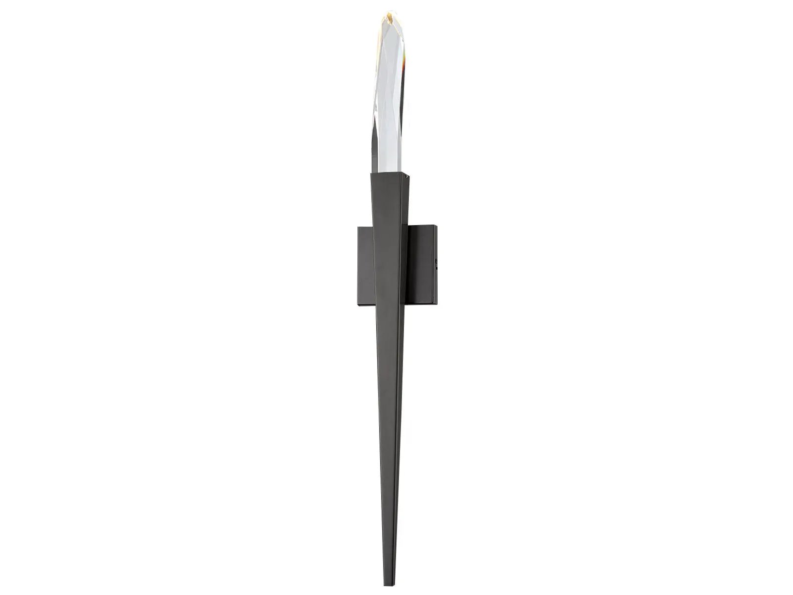 dark bronze wall sconce