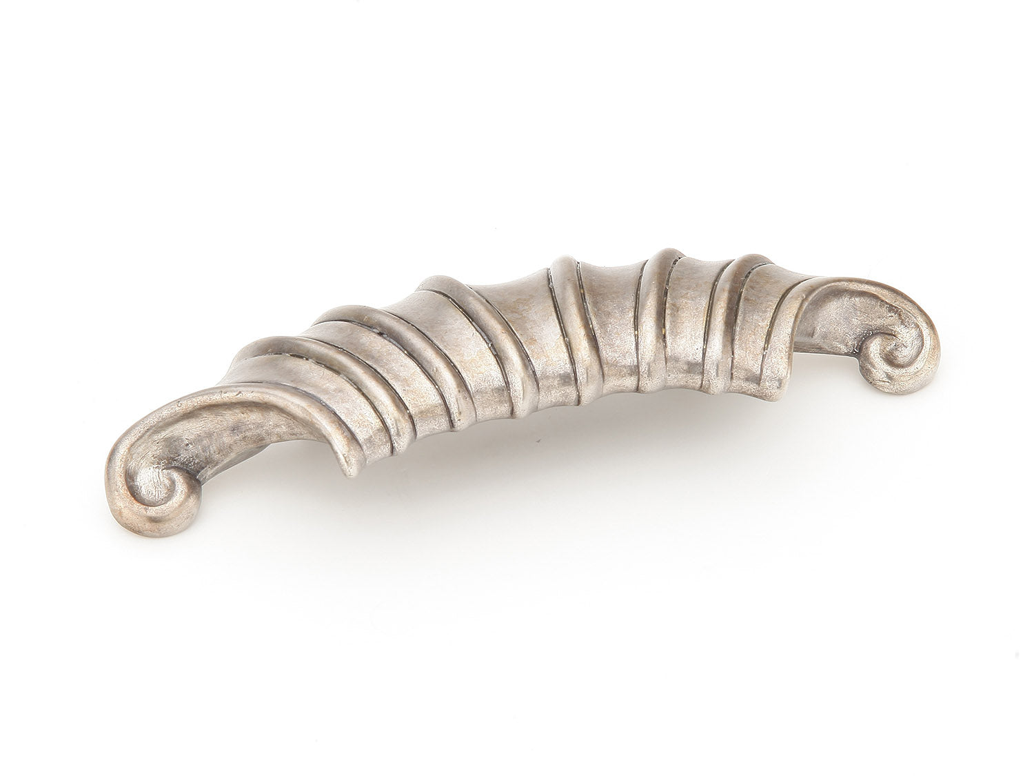 monticello silver cabinet cup pull