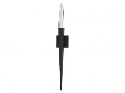black wall sconce