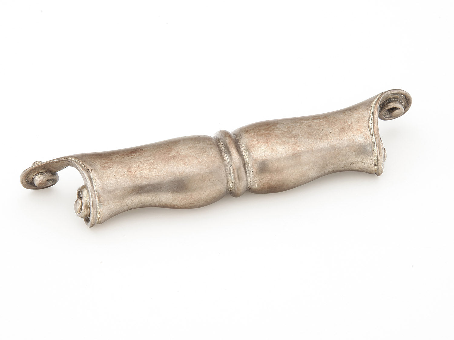 monticello silver cabinet cup pull