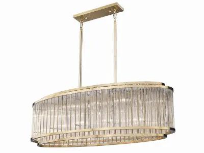 antique brass hanging chandelier