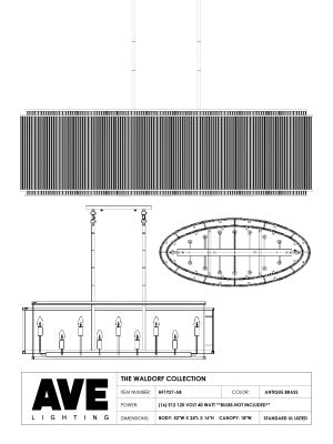 antique brass hanging chandelier