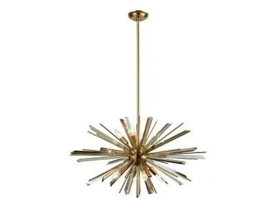 antique brass hanging chandelier