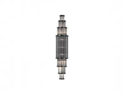 polished gunmetal wall sconce