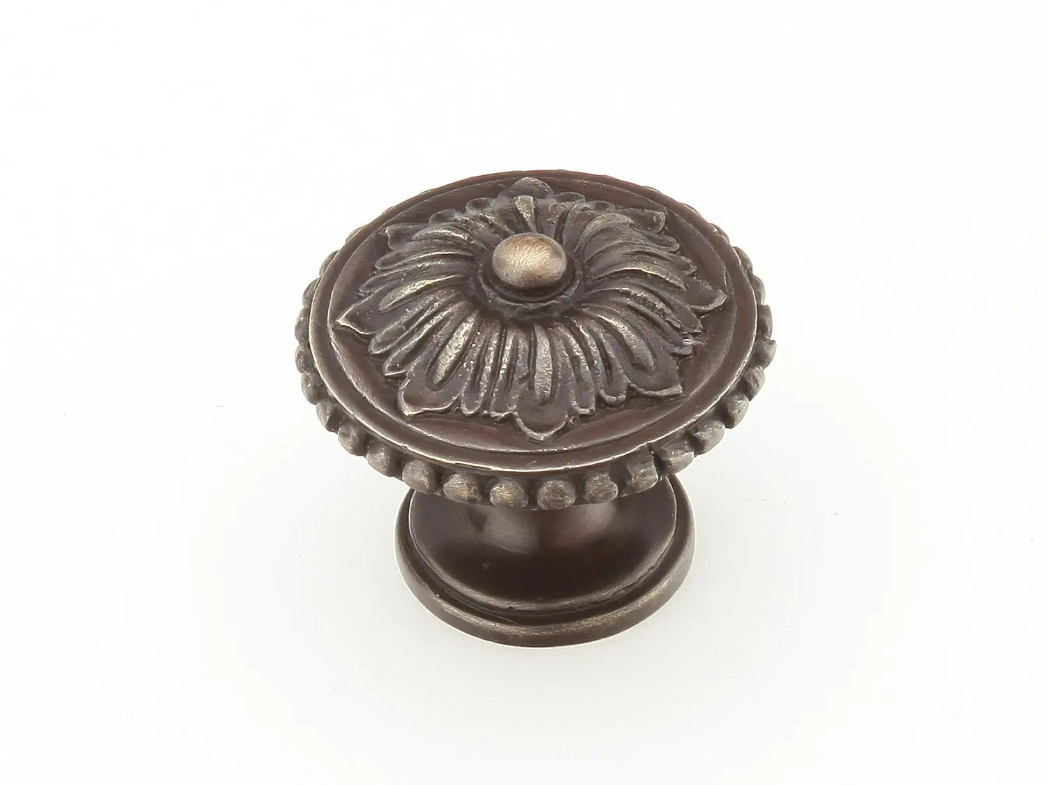 dark antique bronze cabinet knob