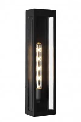 black wallmount sconce