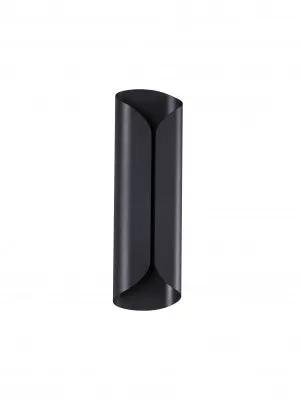 black wallmount sconce