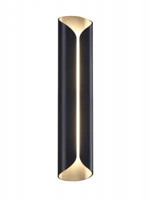 black wallmount sconce