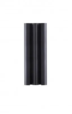 black wallmount sconce