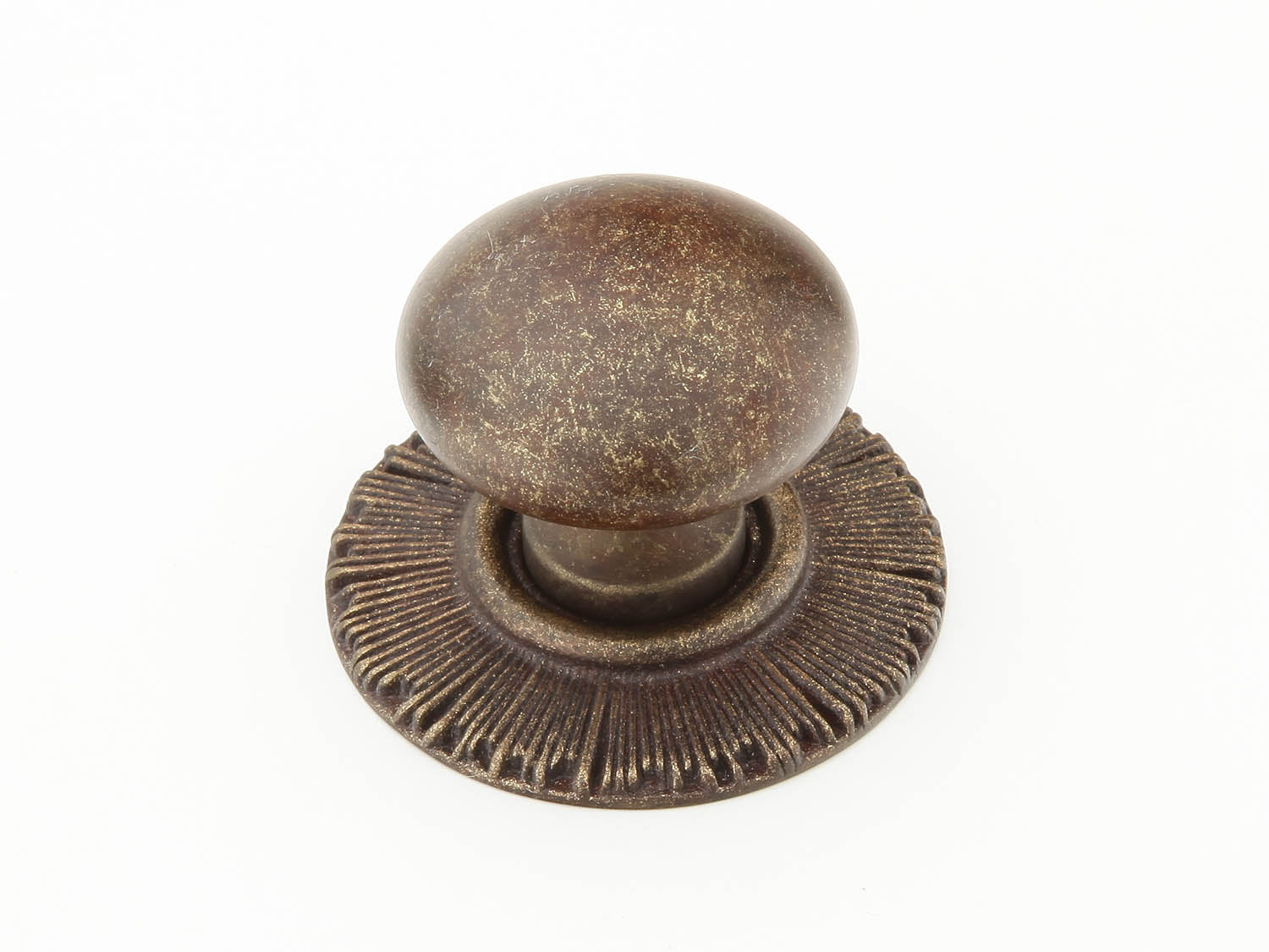 highlighted bronze cabinet backplate