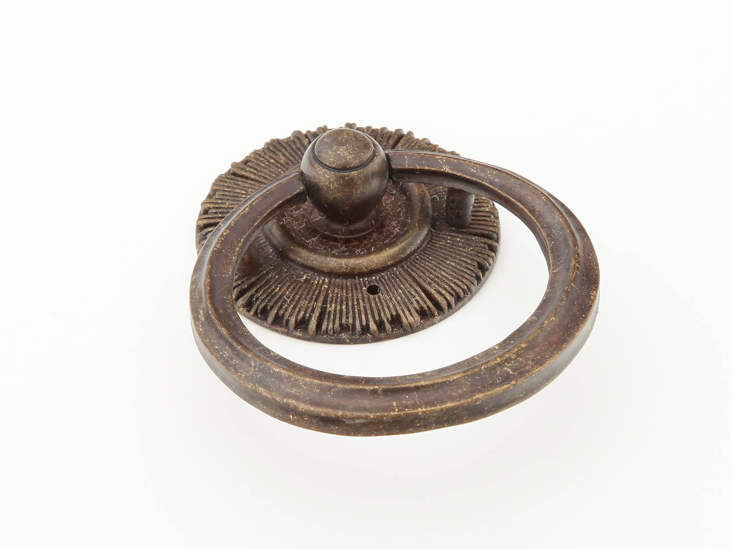 highlighted bronze cabinet backplate