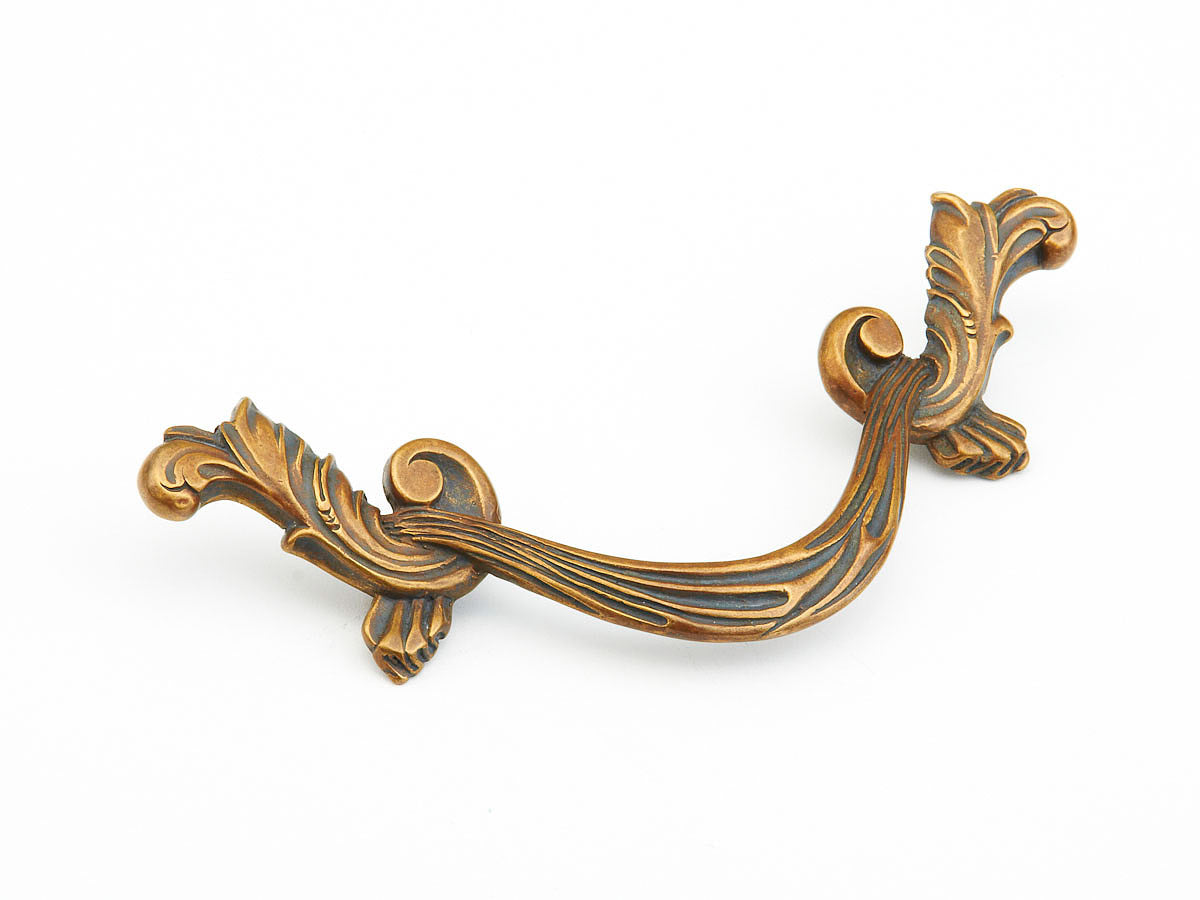 monticello brass cabinet pull