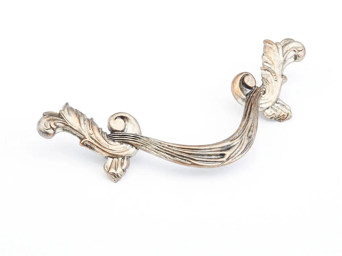 monticello silver cabinet pull