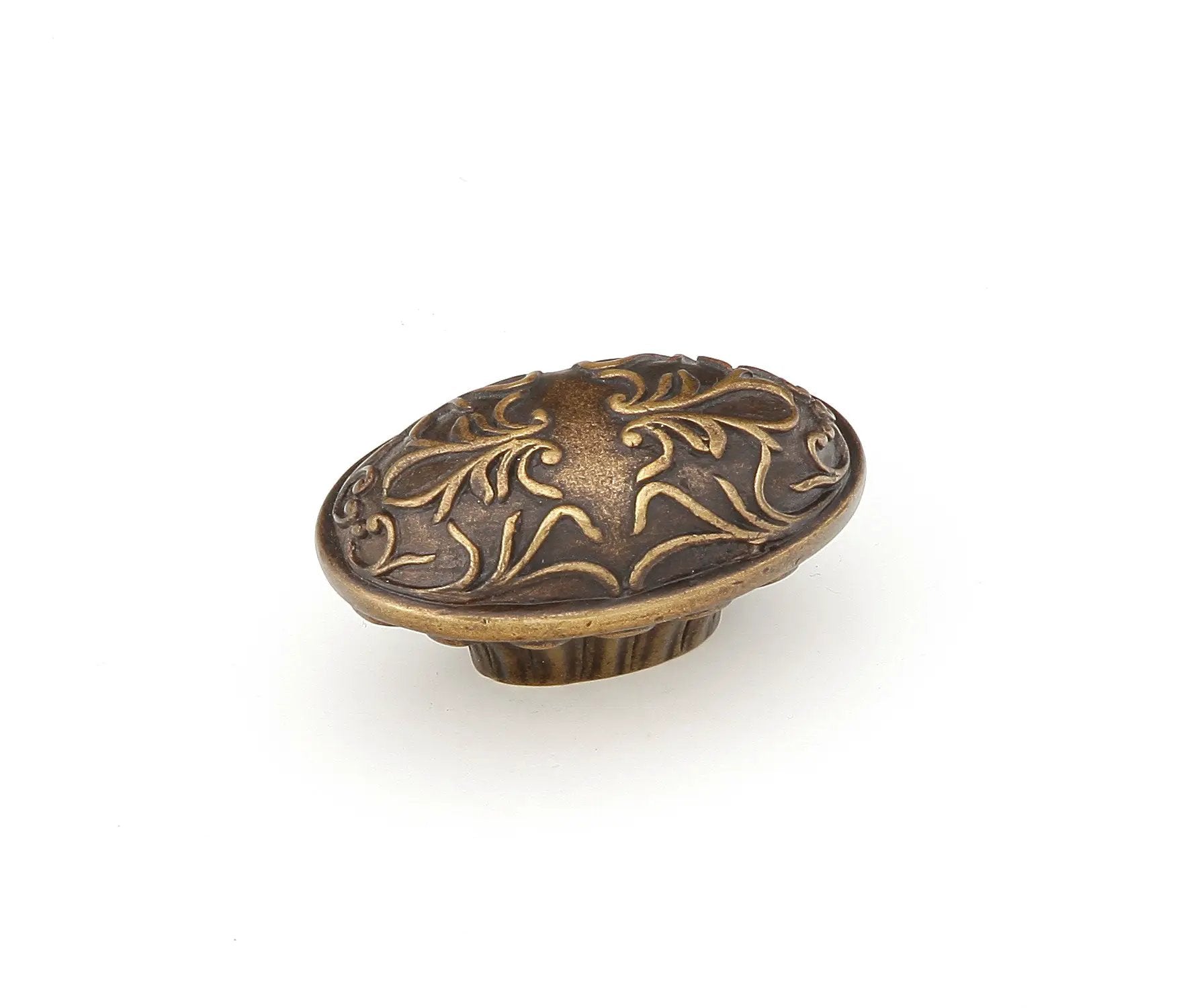 dark italian antique cabinet knob
