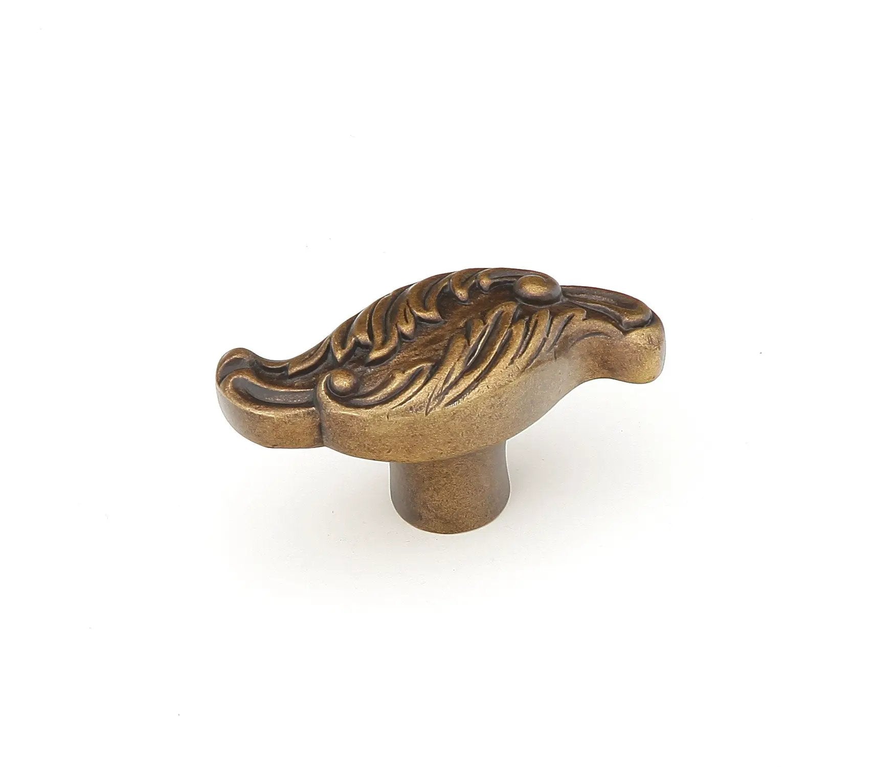 dark italian antique cabinet knob