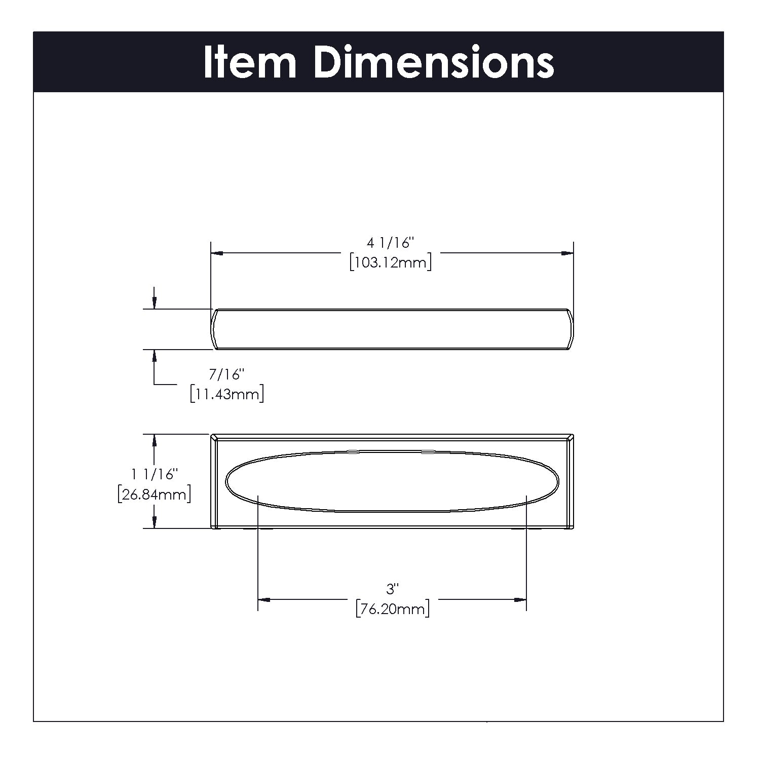 matte black ingot pull