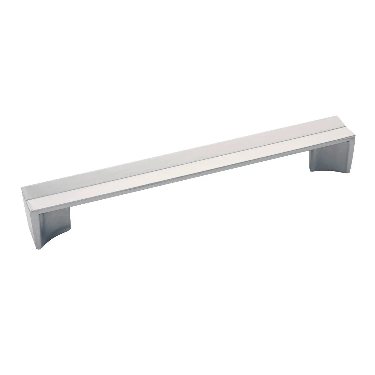 polished nickel pull