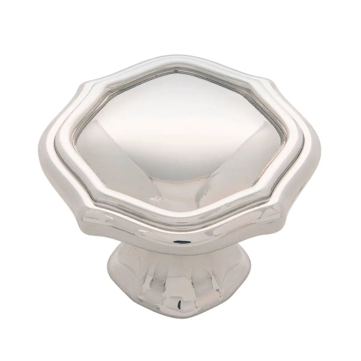 polished nickel knob