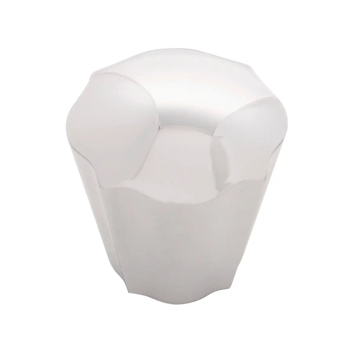 polished nickel knob