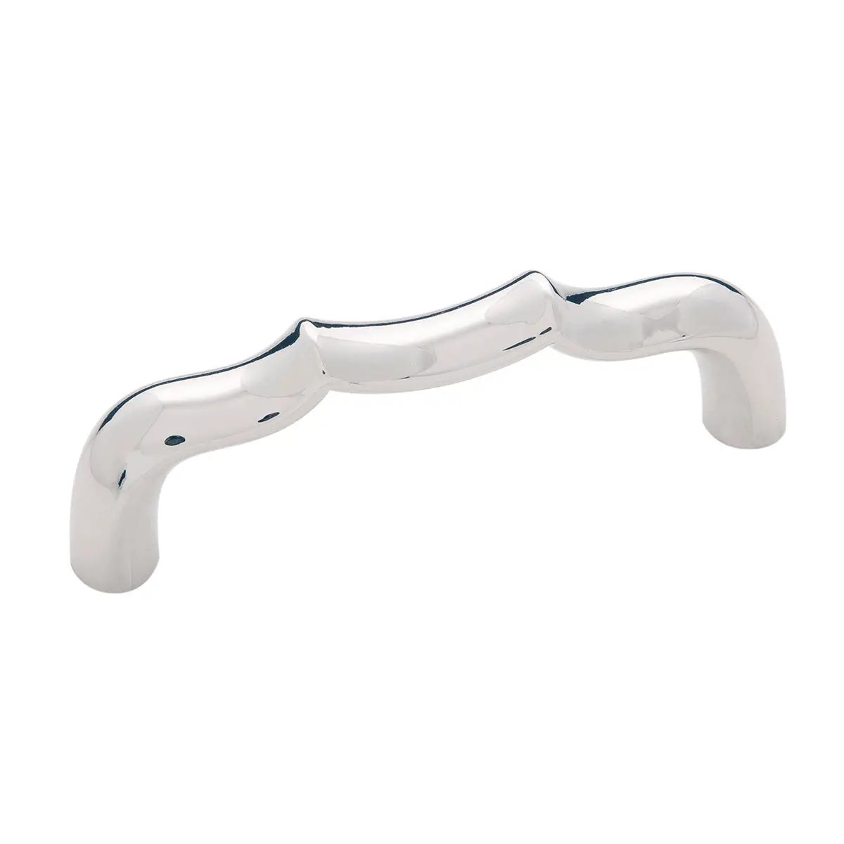 polished nickel pull