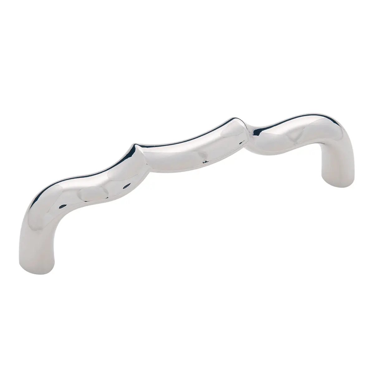 polished nickel pull
