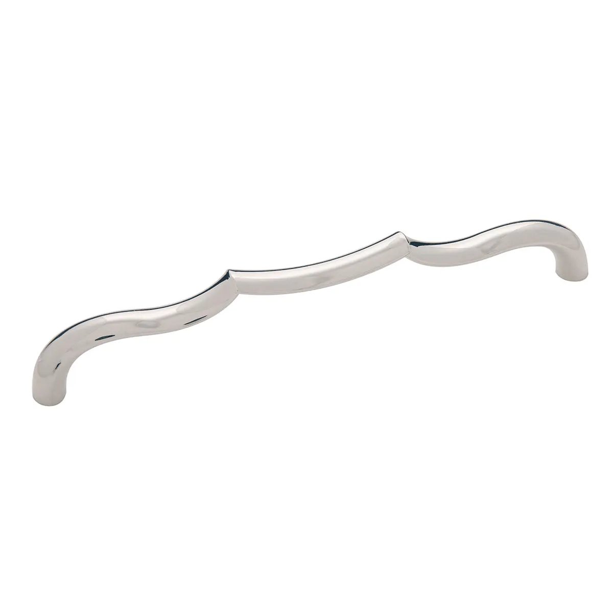 polished nickel pull