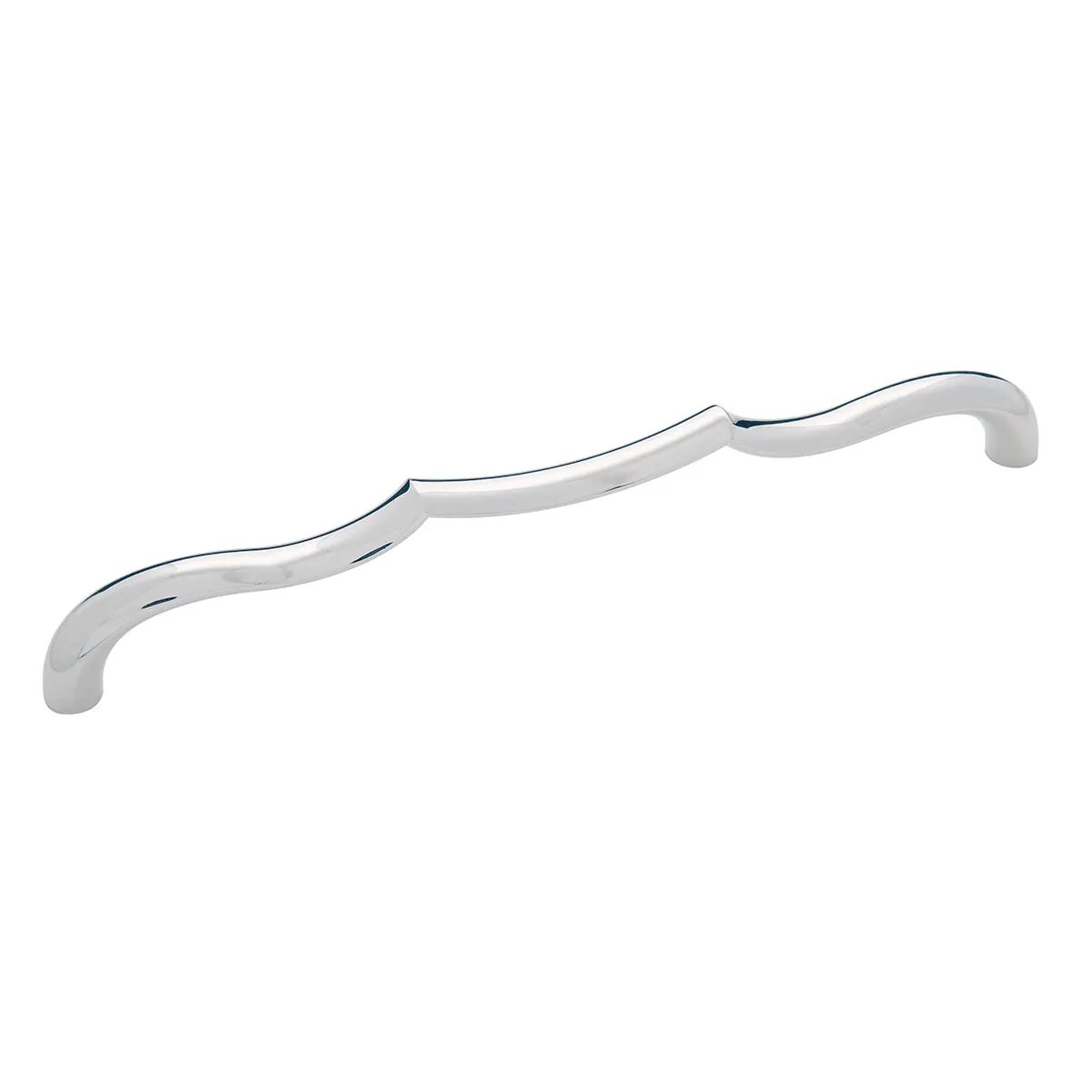 polished nickel pull