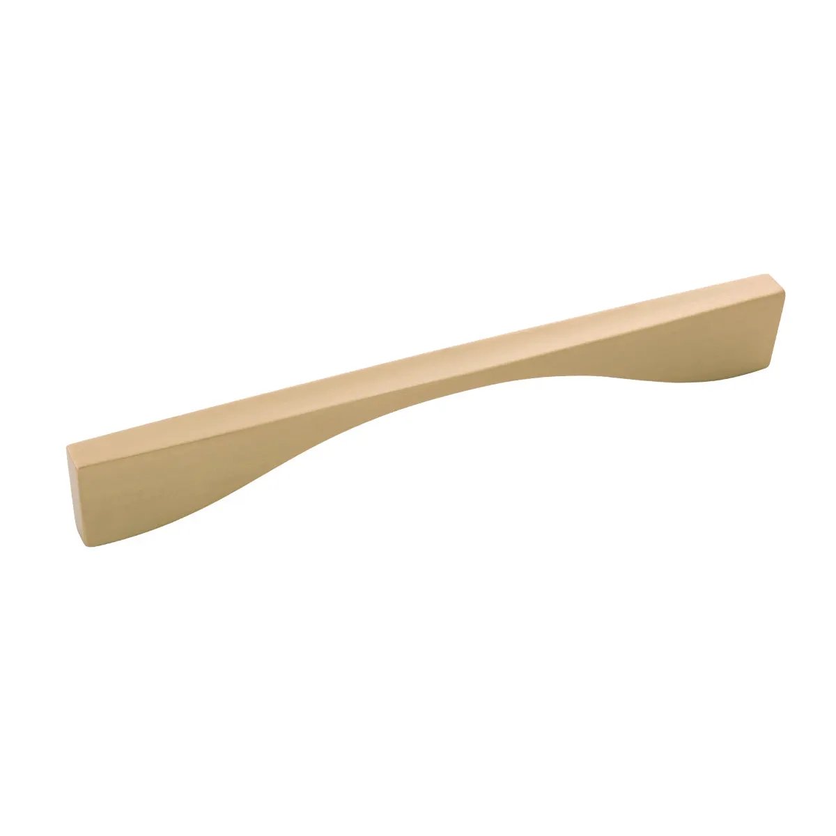 brushed golden brass pull
