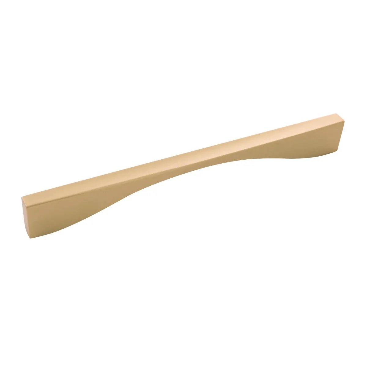brushed golden brass pull