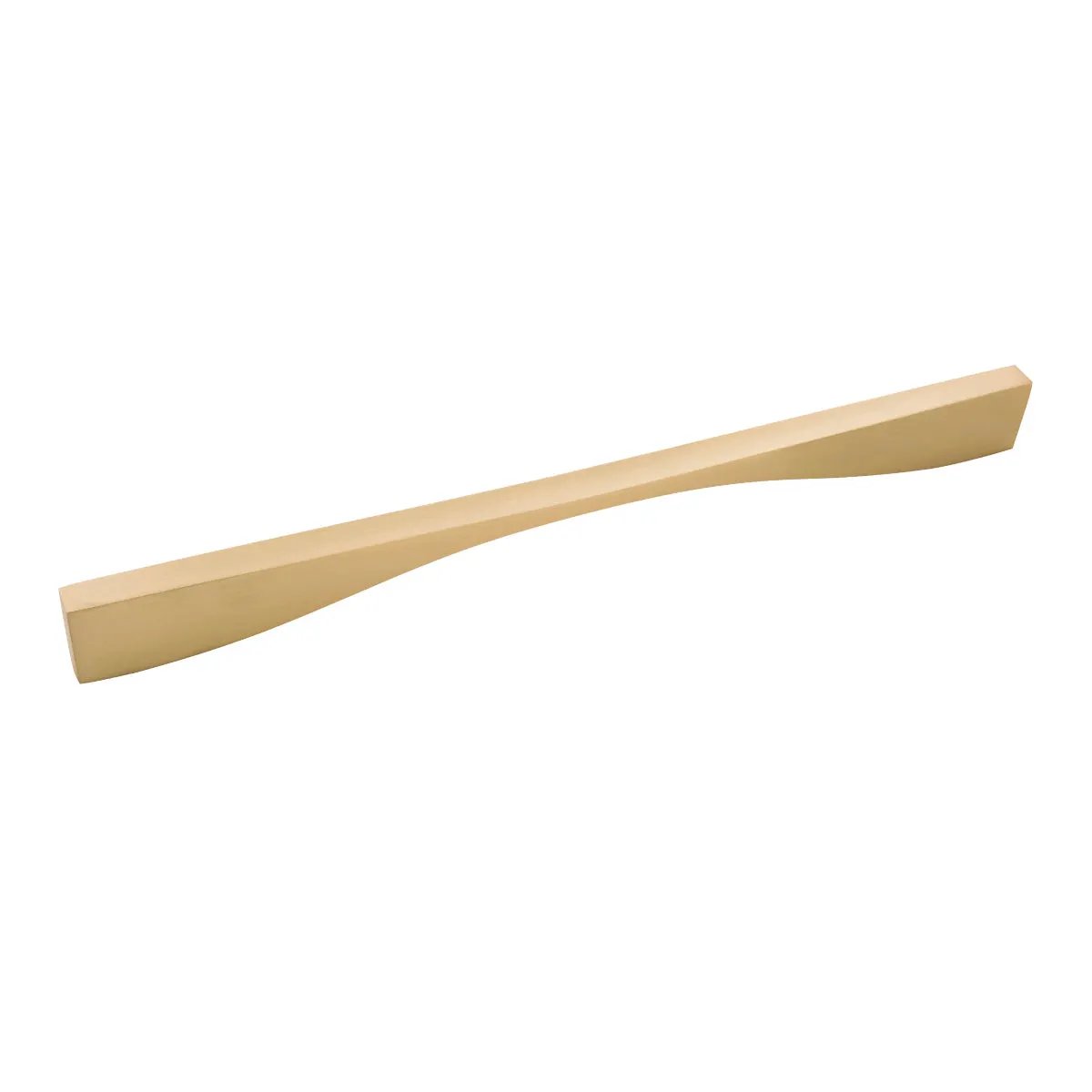 brushed golden brass pull
