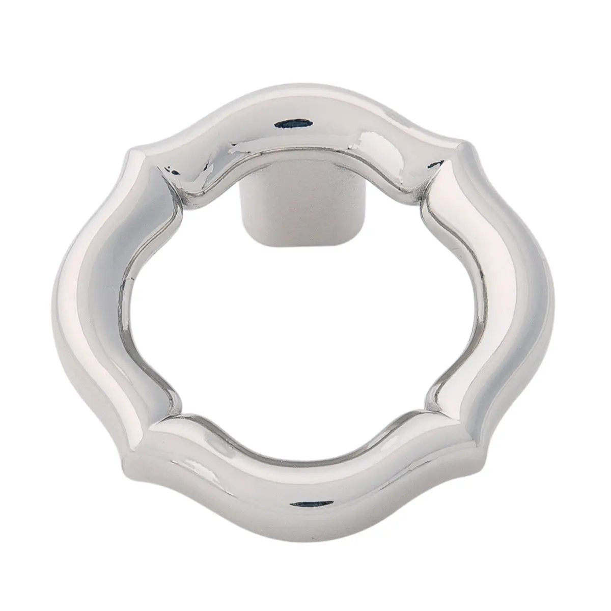 polished nickel pull