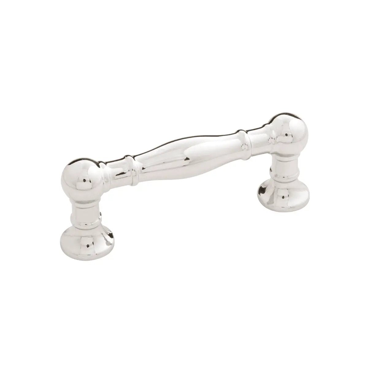 polished nickel pull