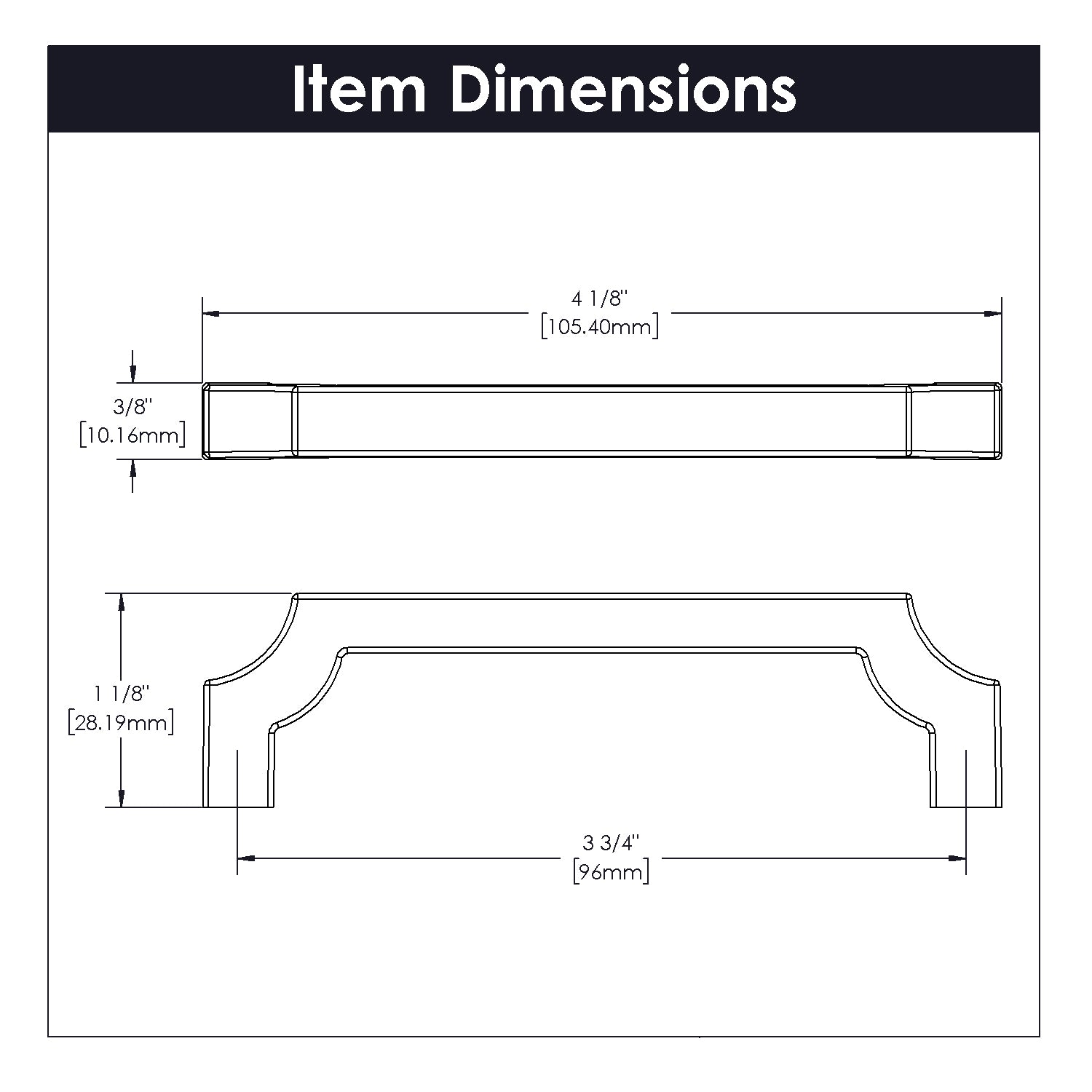 brushed golden brass pull