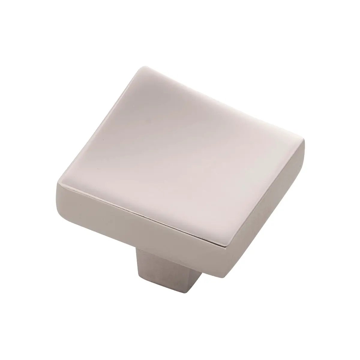 polished nickel knob