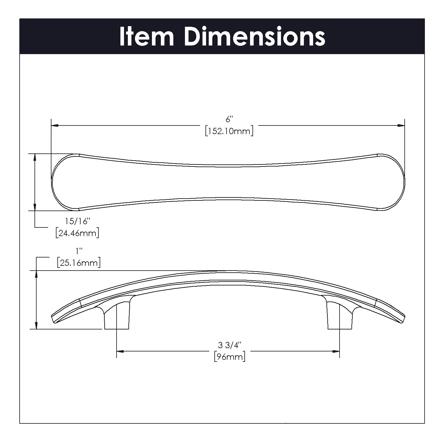 brushed golden brass pull