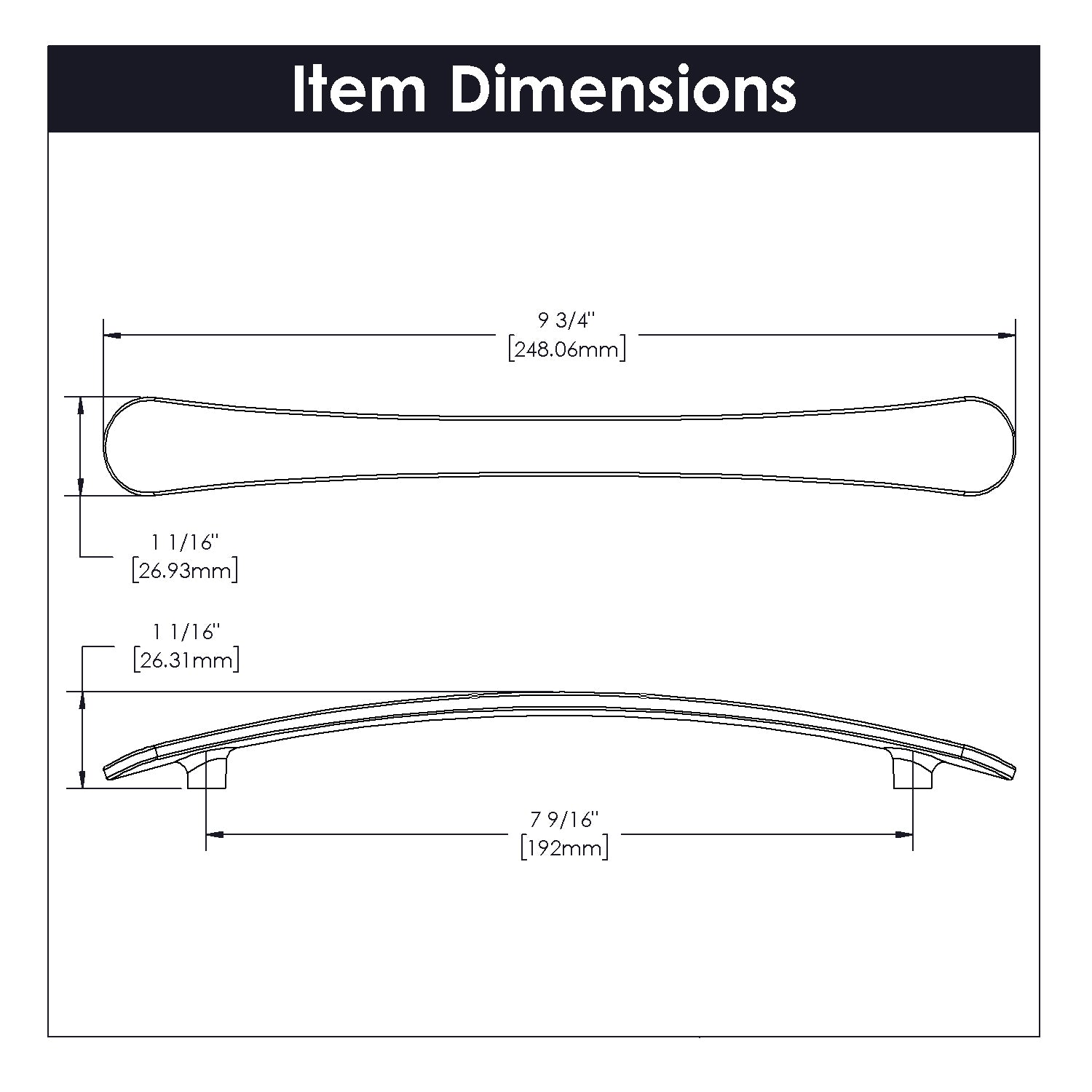 brushed golden brass pull