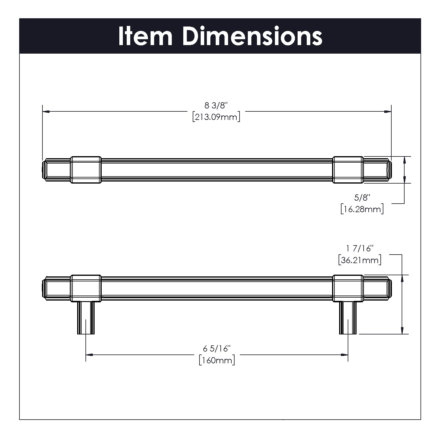 brushed golden brass pull