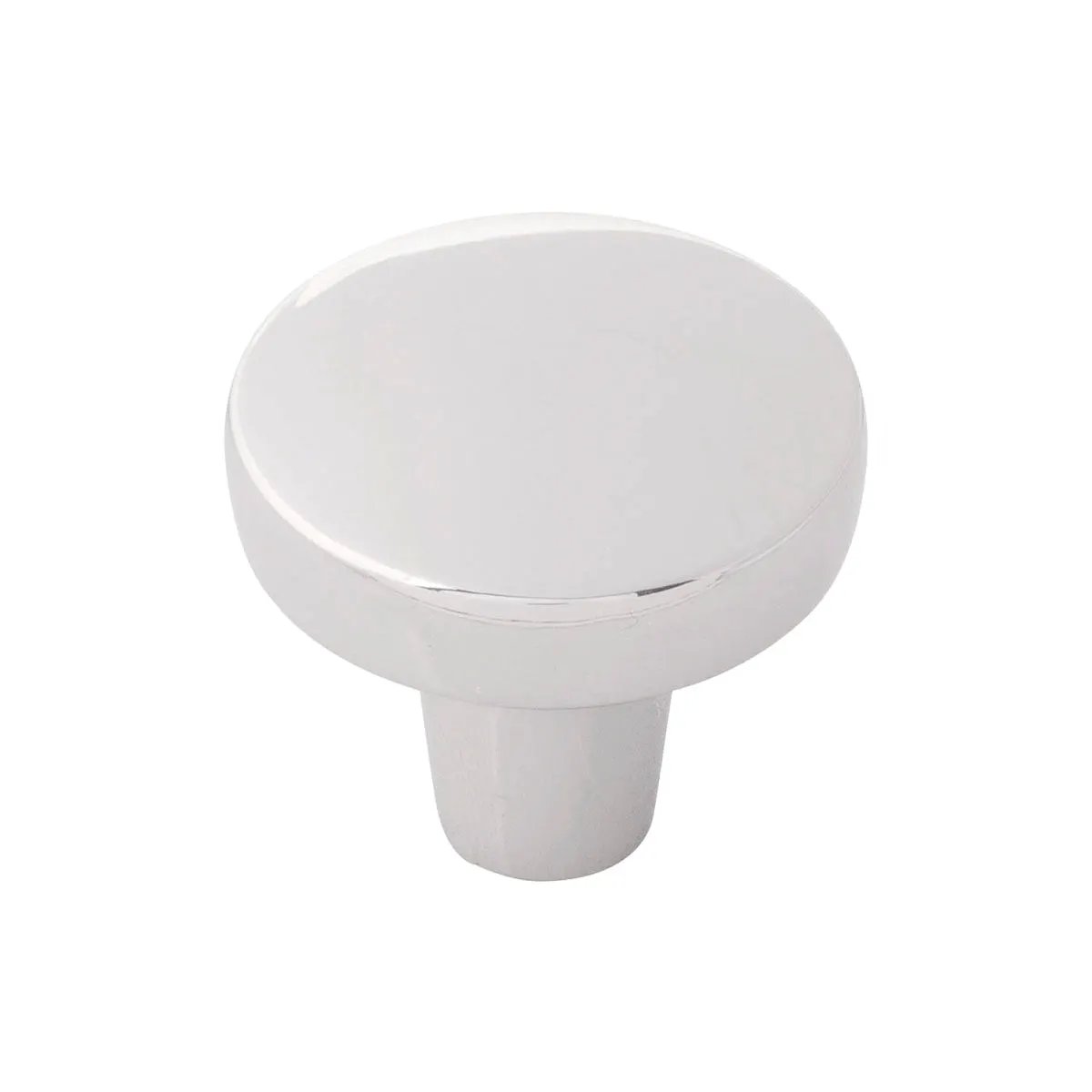 polished nickel knob