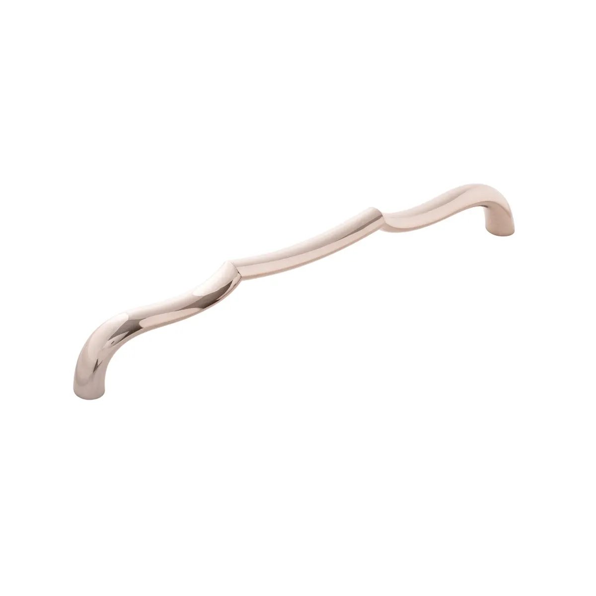 polished nickel pull