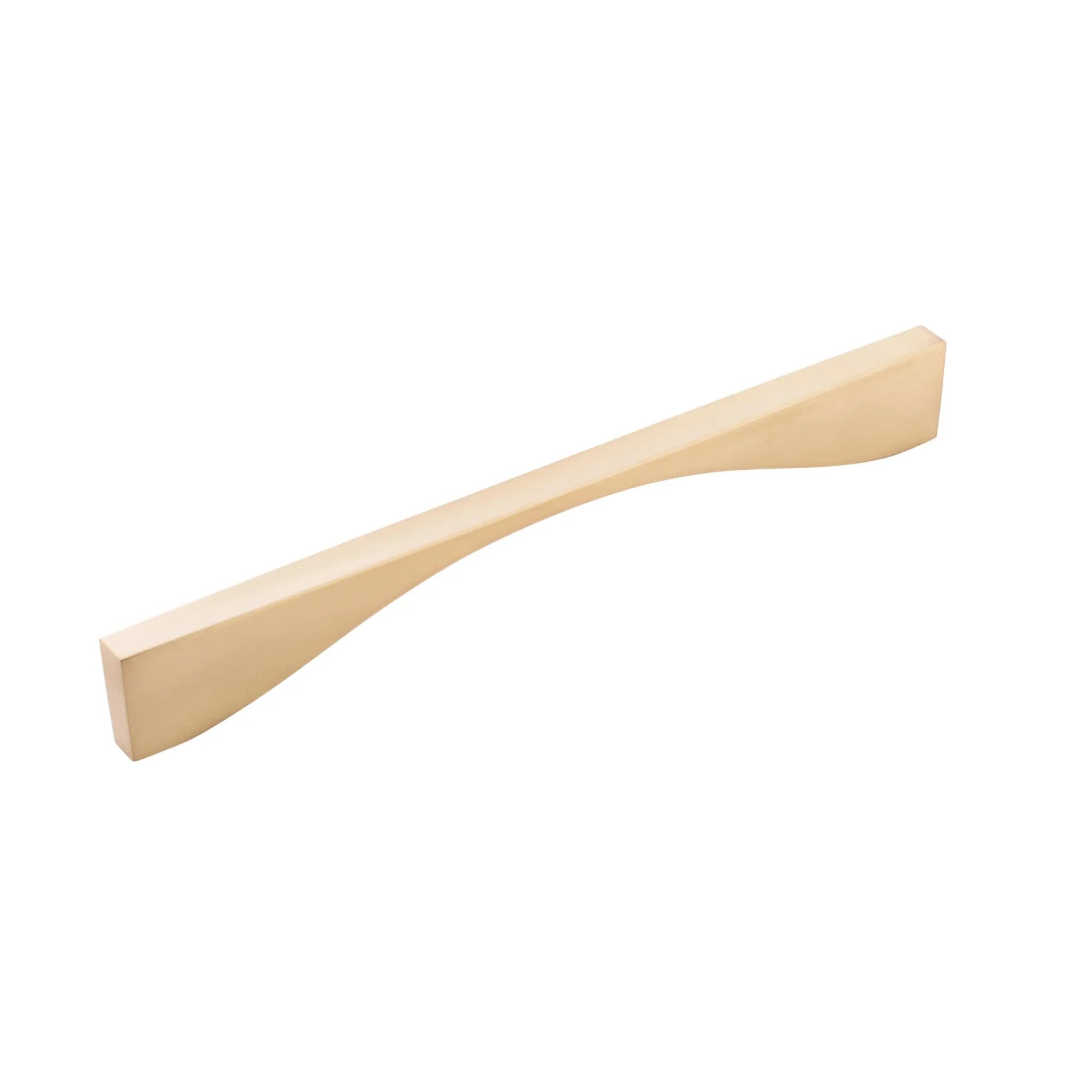 brushed golden brass pull