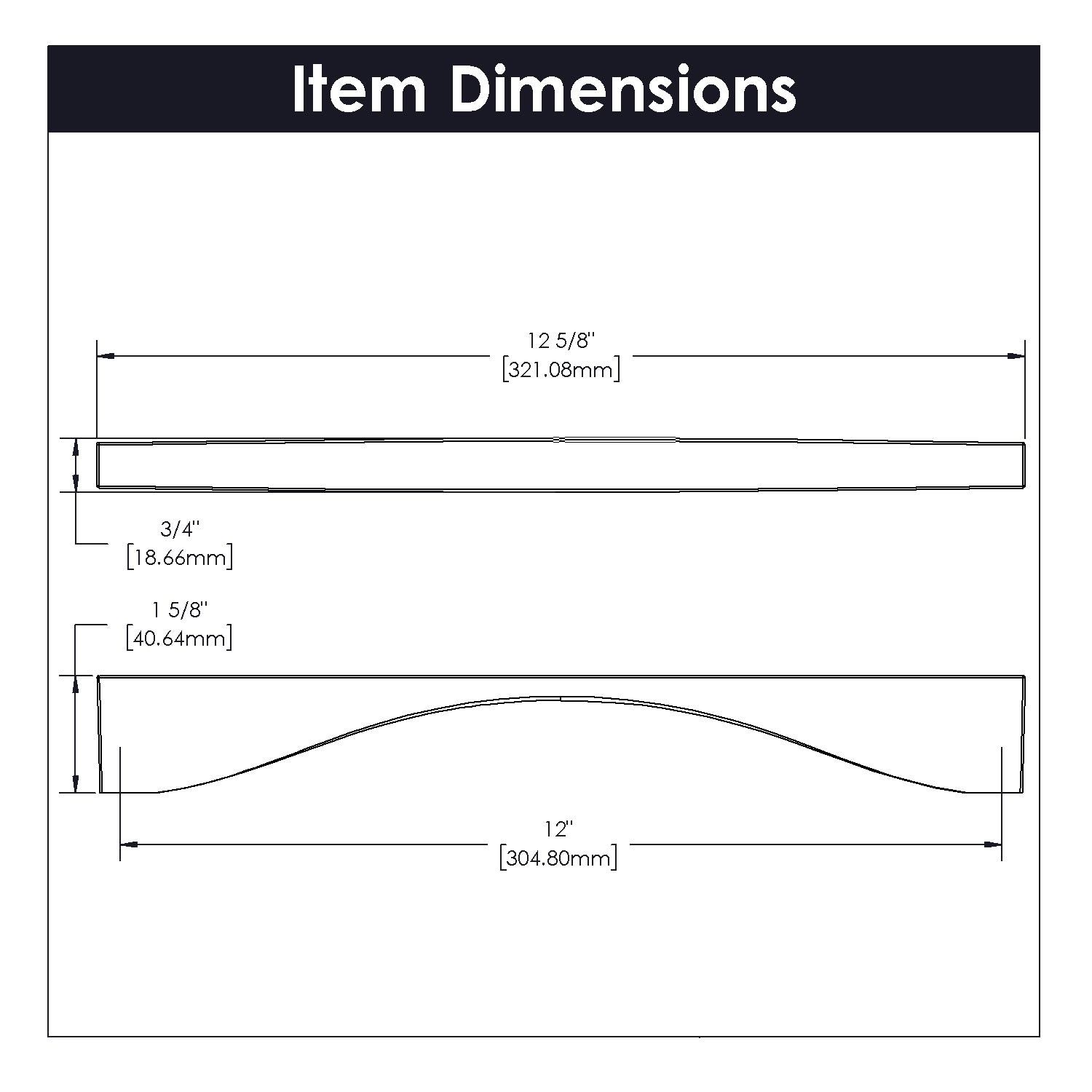 brushed golden brass pull