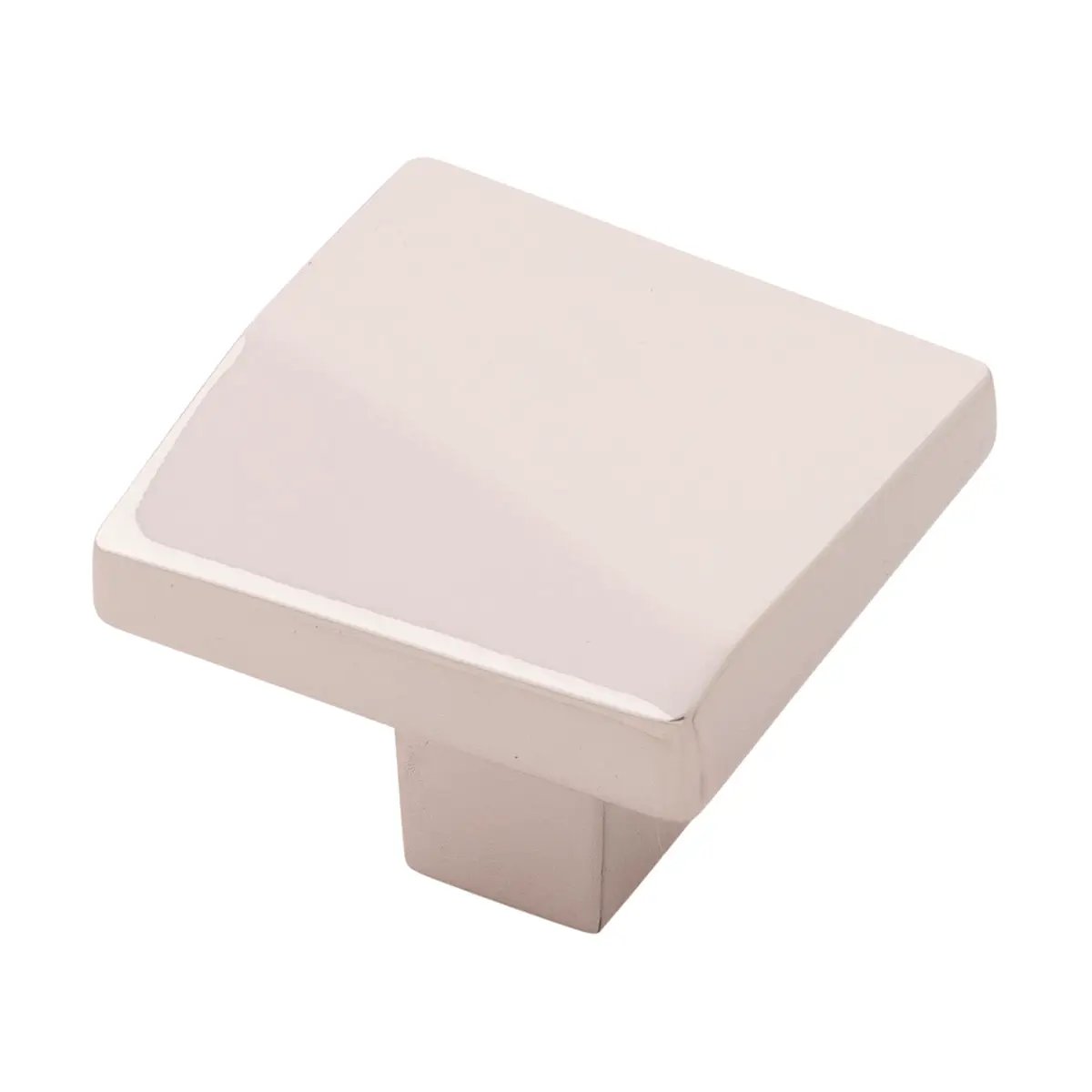 polished nickel knob