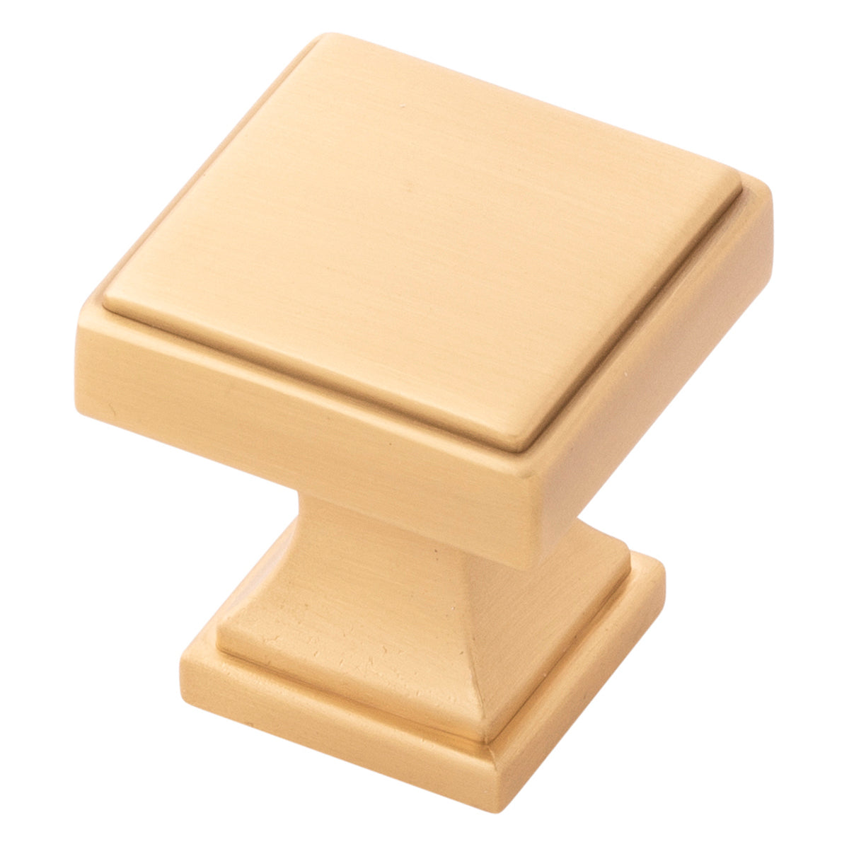 Belwith Keeler Brownstone Knob, 1-1/8" Sq.