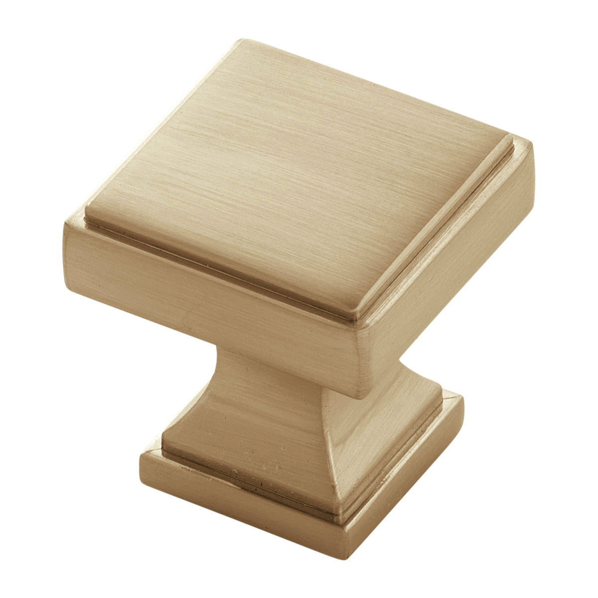 Belwith Keeler Brownstone Knob, 1-1/8" Sq.