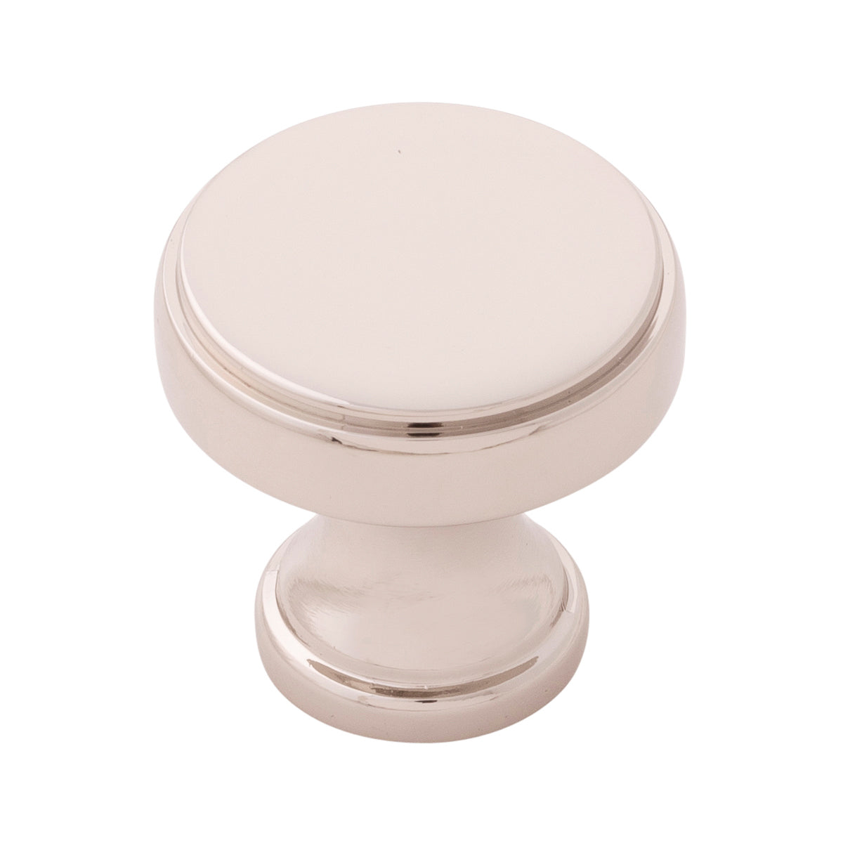 polished nickel knob