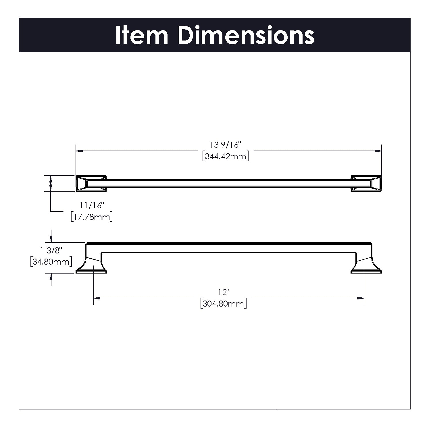 polished nickel knob