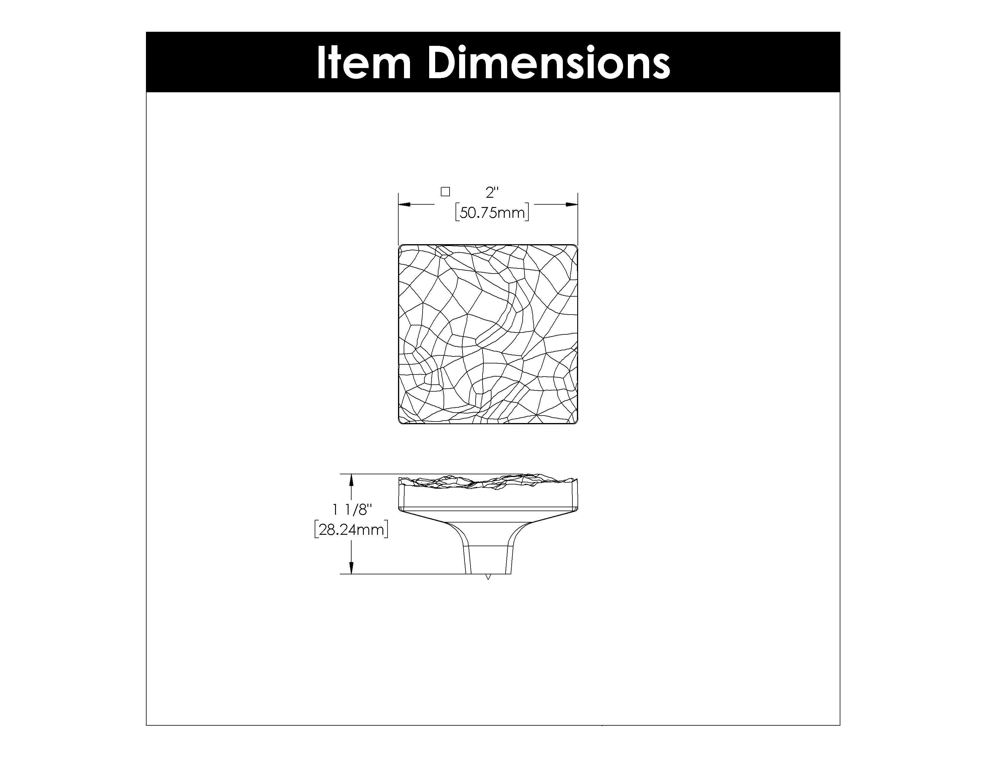 Champagne Bronze knob