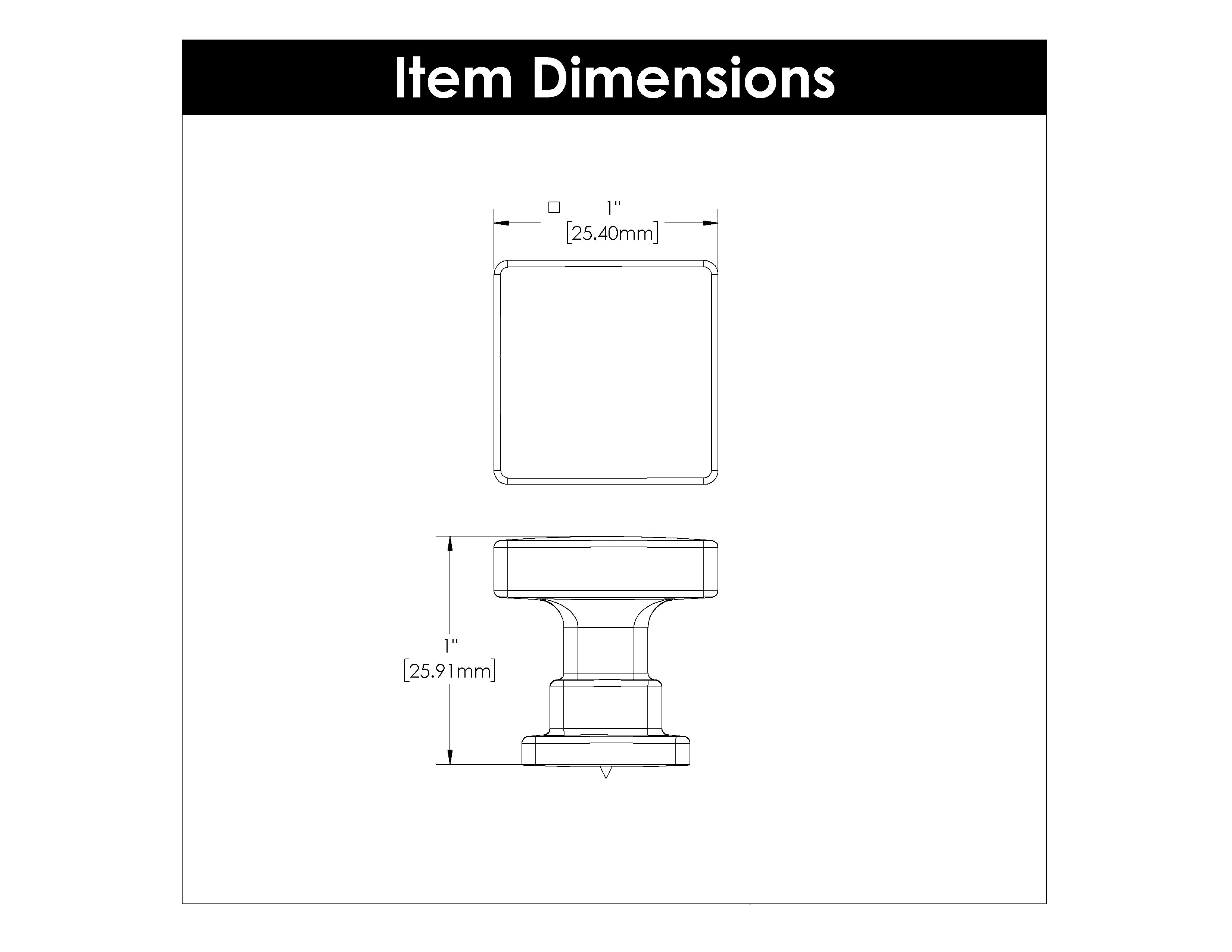 brushed golden brass knob