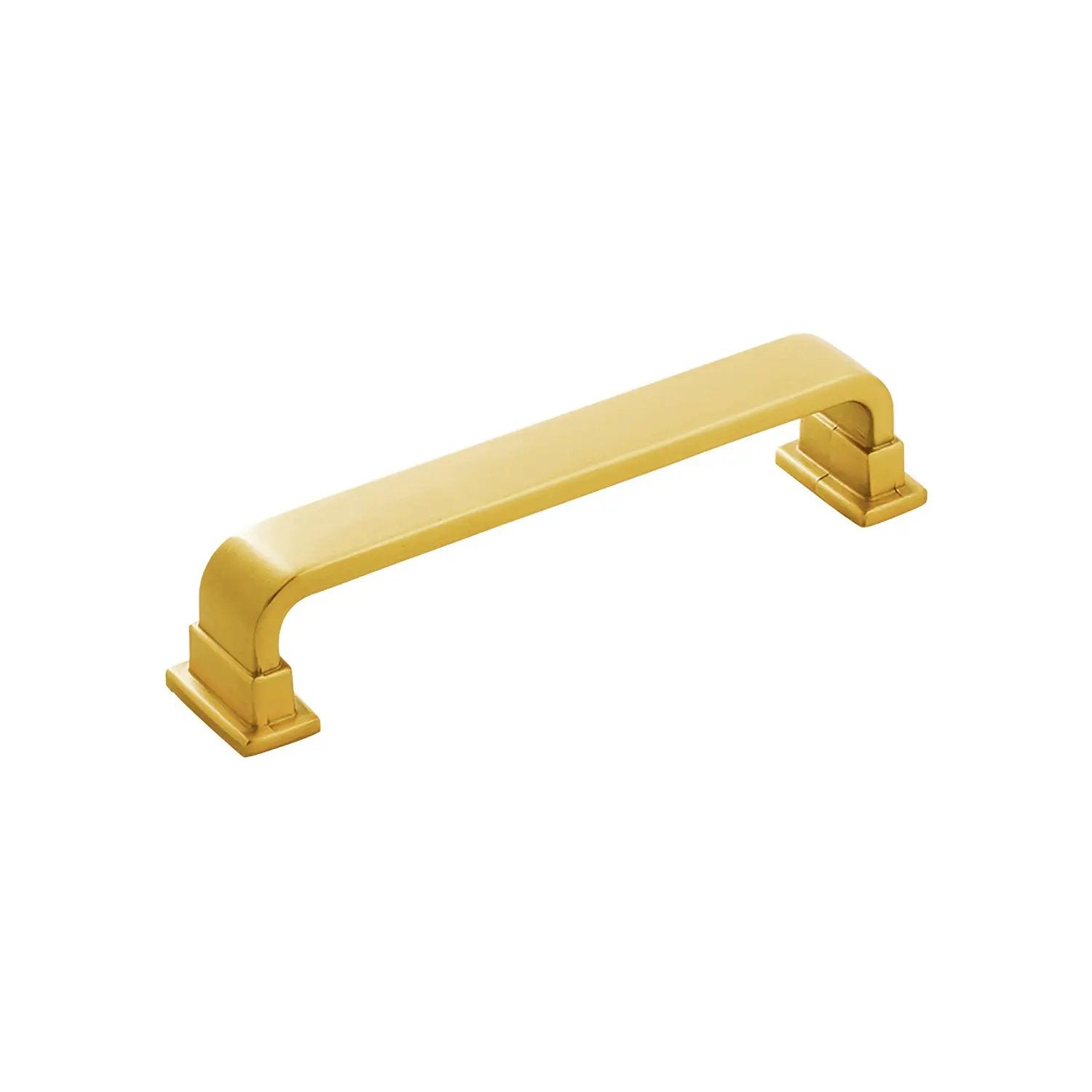 brushed golden brass pull